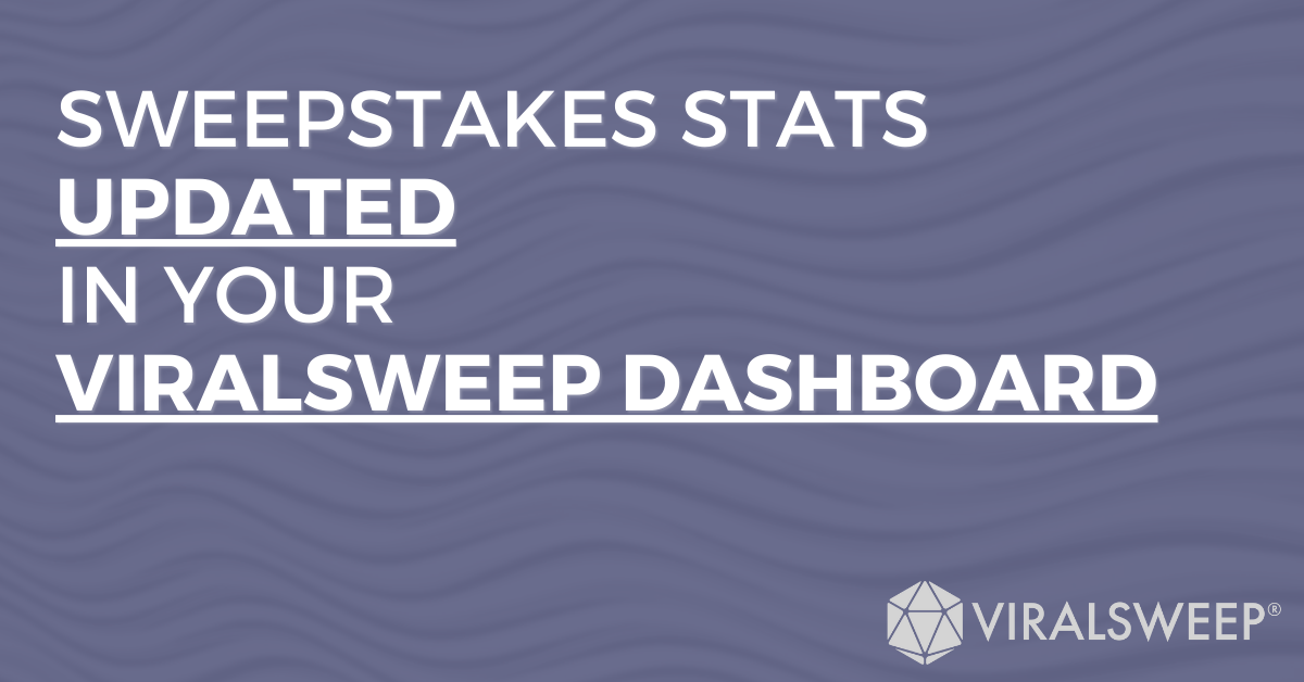 Sweepstakes Statistics 