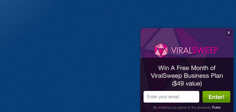 Pop-up widget