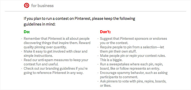 Pinterest Giveaway App. Run Giveaways and Contests on Pinterest