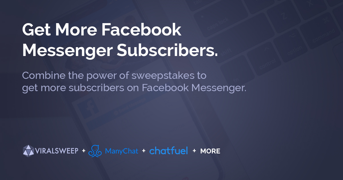 get more facebook messenger subscribers