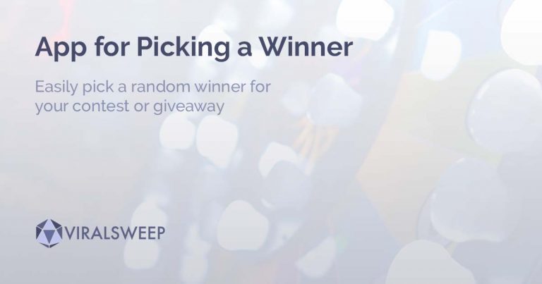 app for picking winner