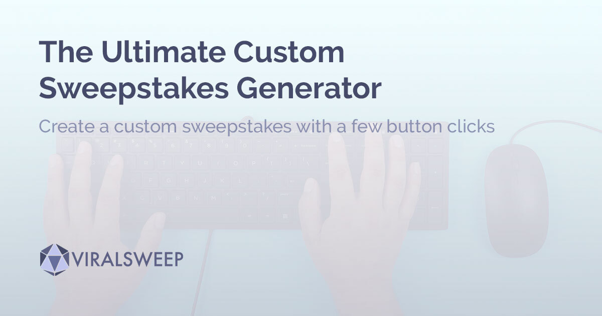 sweepstakes generator