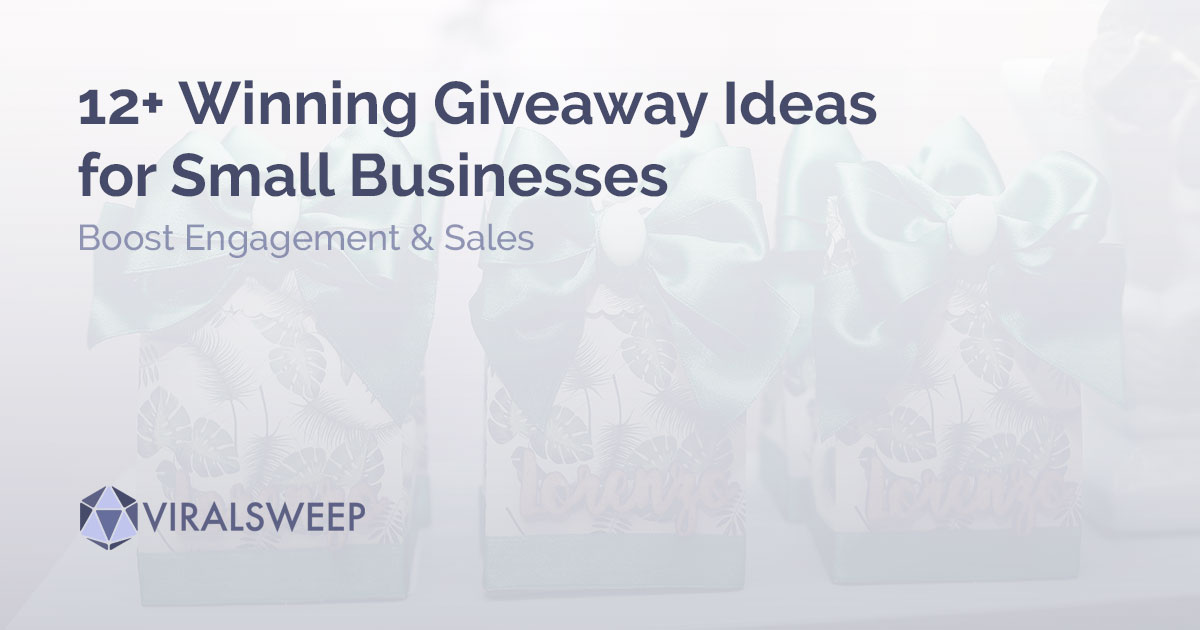 12 Social Media Giveaway & Content Ideas for 2022