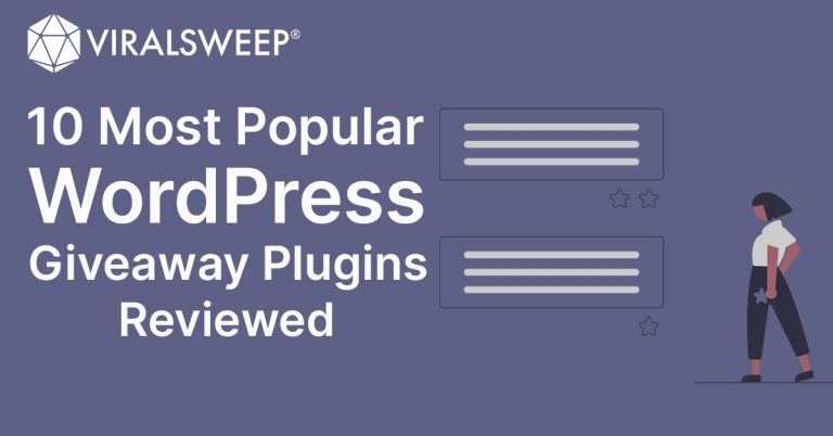 Our review of the 10 most popular WordPress giveaway plugins