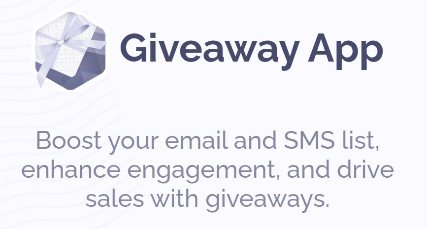 Viralsweep's Giveaway App