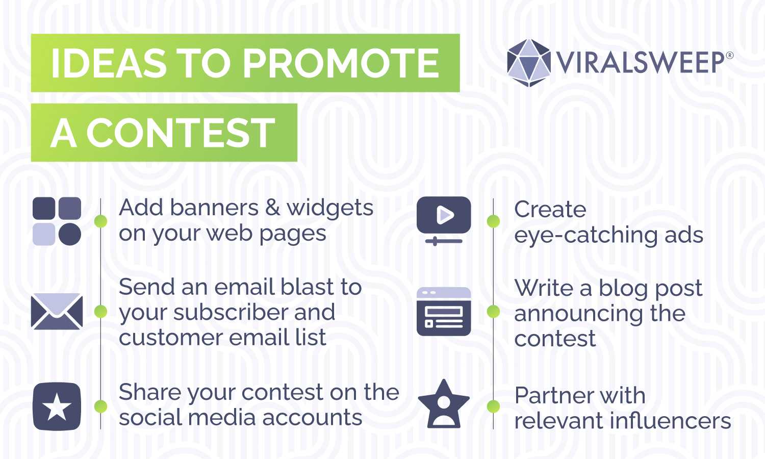 Ideas to promote a contest