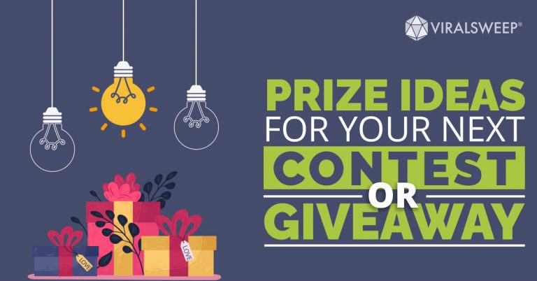 Prize ideas for your next contest or giveaway