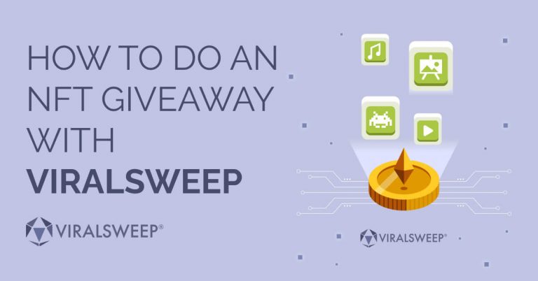 How to do an NFT giveaway with ViralSweep