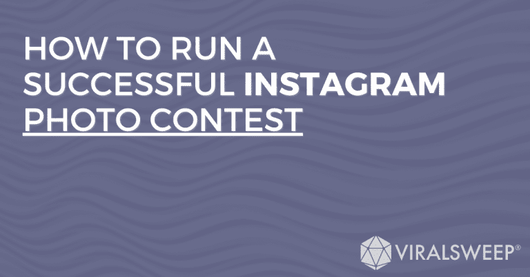 How to run a successful Instagram contest