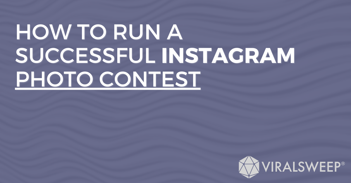 How To Run a Successful Instagram Giveaway (And Why You Should!)