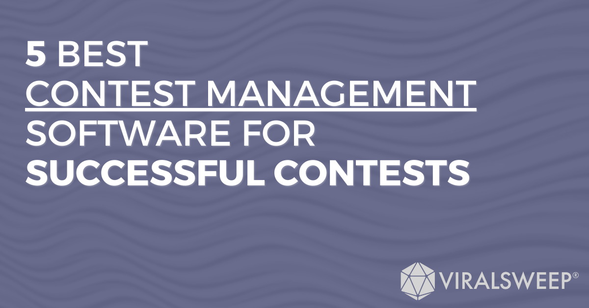 5 best contest management software for successful contests