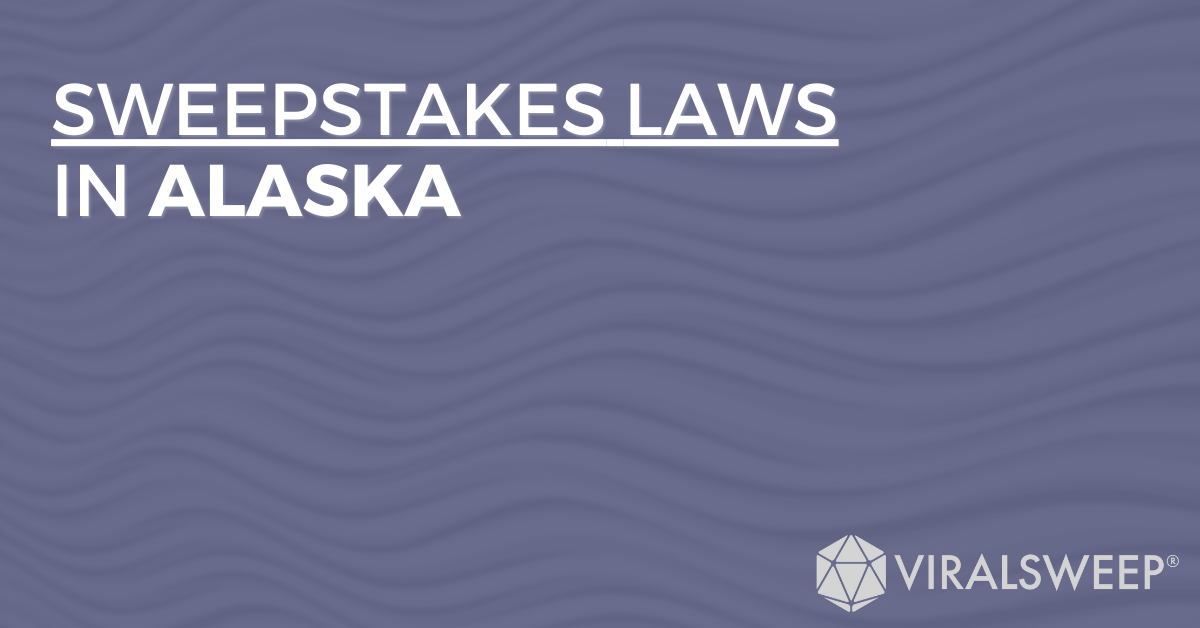 Sweepstakes laws in Alaska