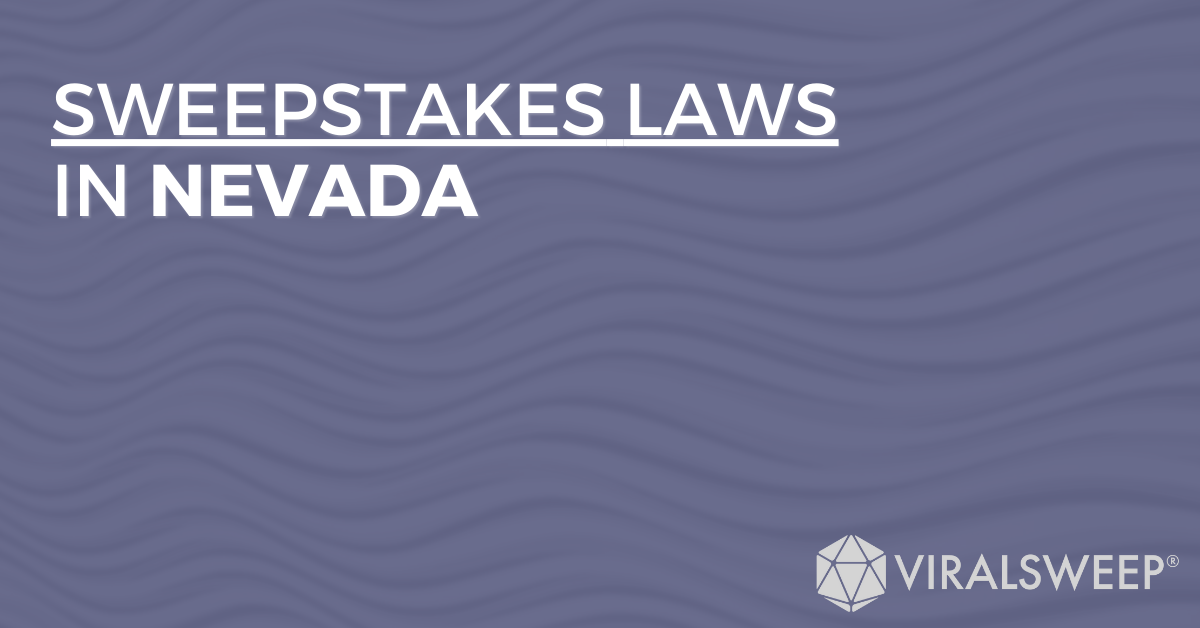 Sweepstakes Laws In Nevada