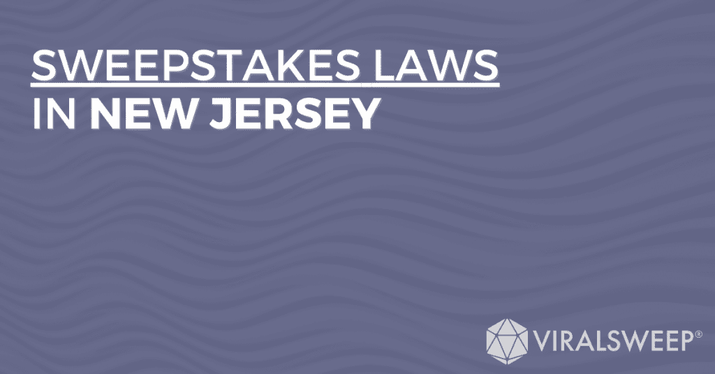 Sweepstakes Laws In New Jersey ViralSweep