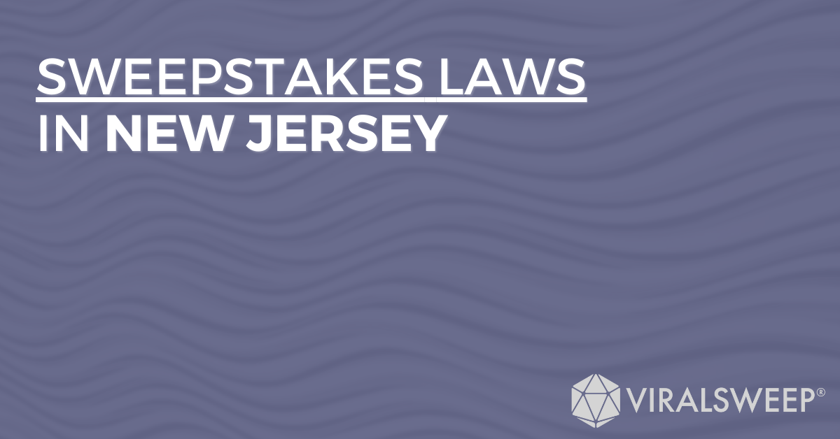 Sweepstakes Laws In New Jersey