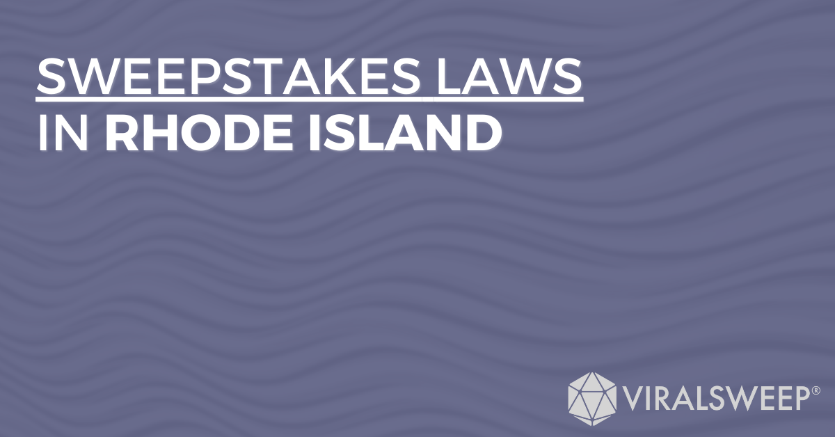 Sweepstakes Laws In Rhode Island