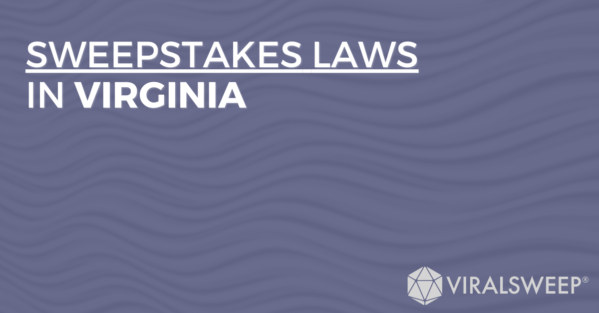 Sweepstakes Laws In Virginia