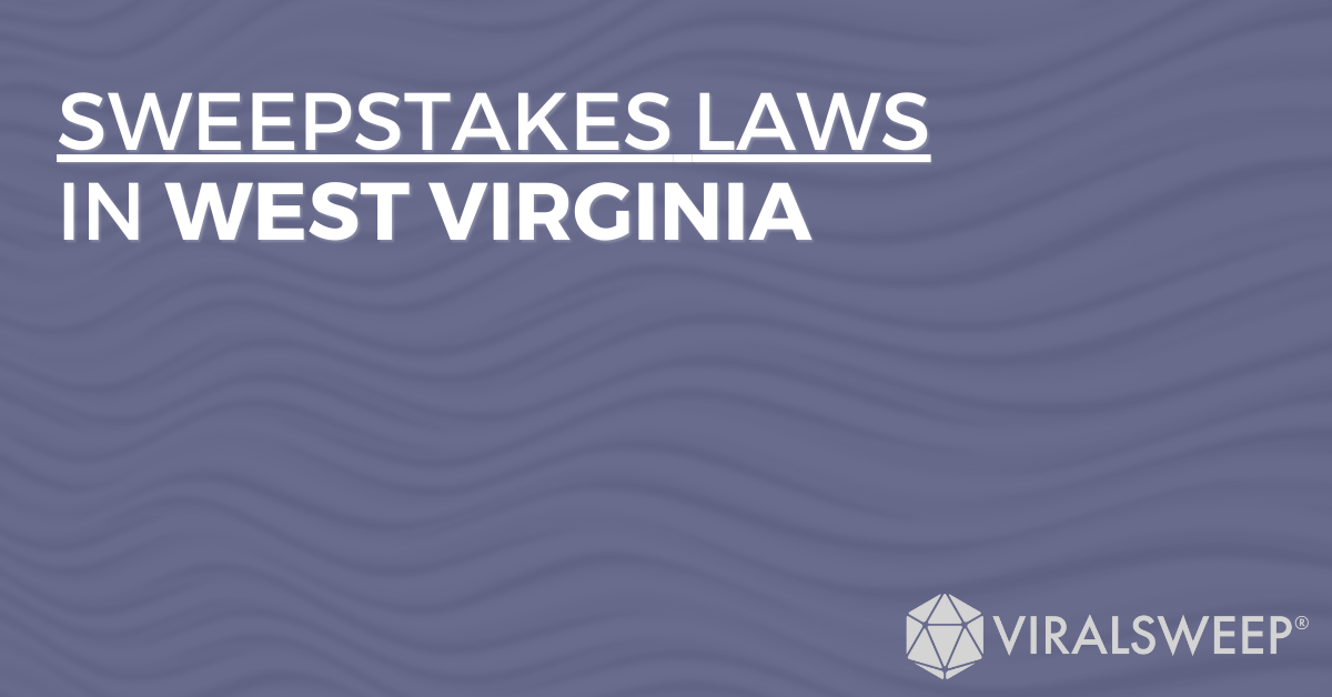 Sweepstakes Laws In West Virginia