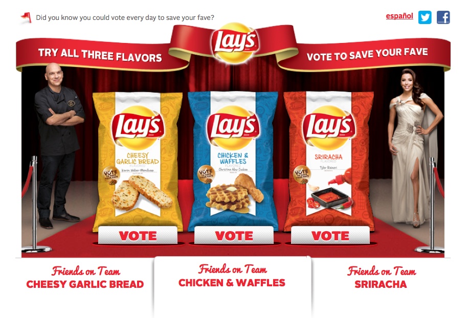 voting contest lays do us a flavor