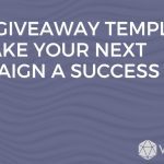 giveaway templates
