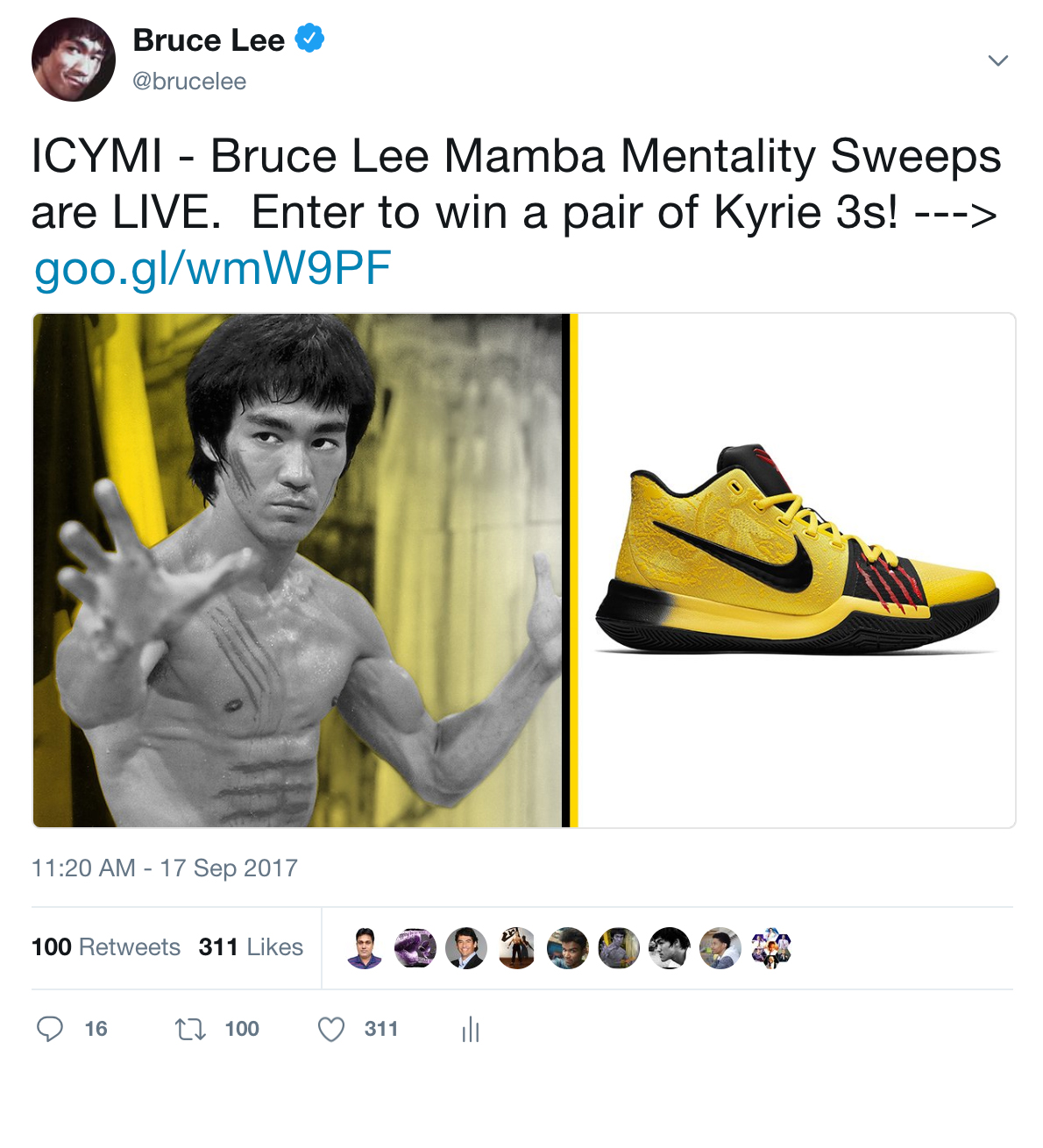 Bruce Lee Mamba Mentality Twitter Posts