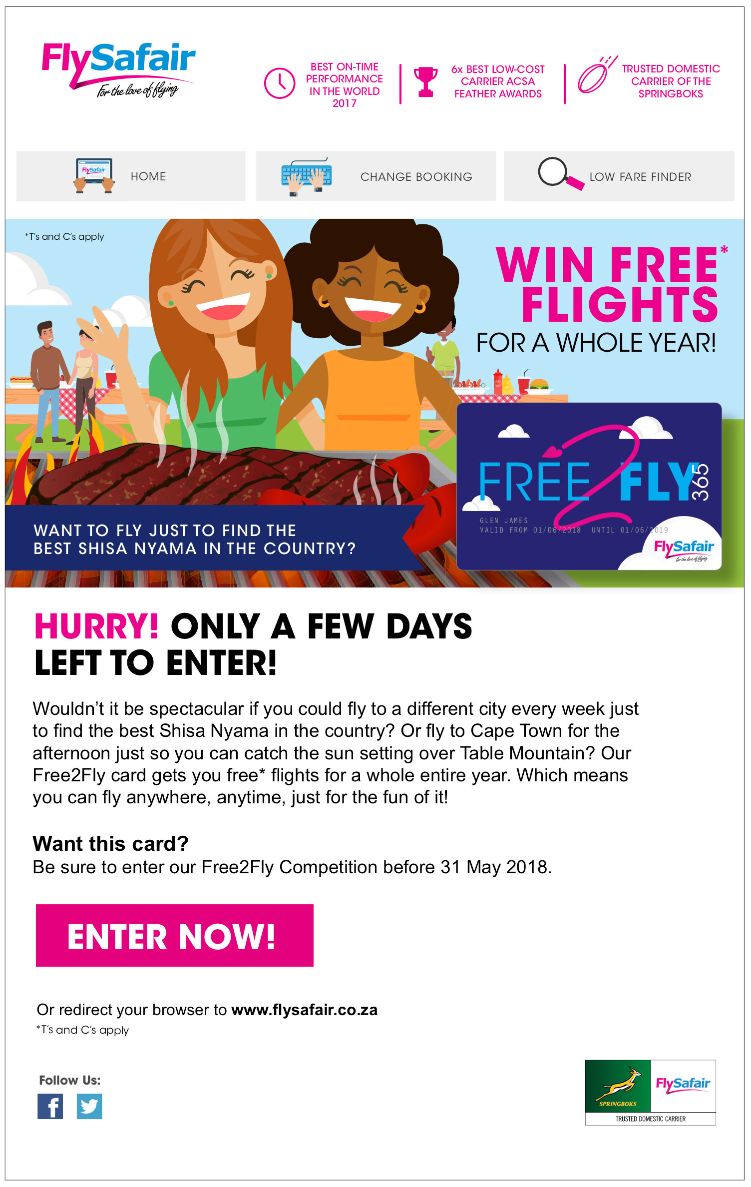 FlySafaair Email 4