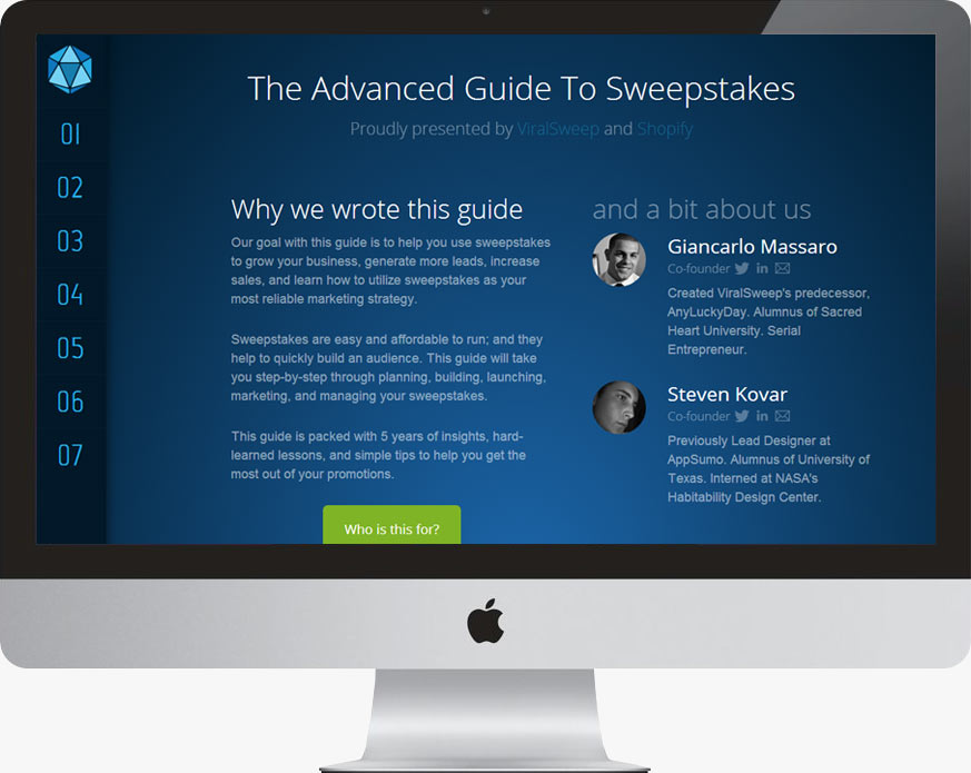 Advanced Guide to Sweepstakes