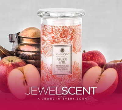 JewelScent Apple Candle